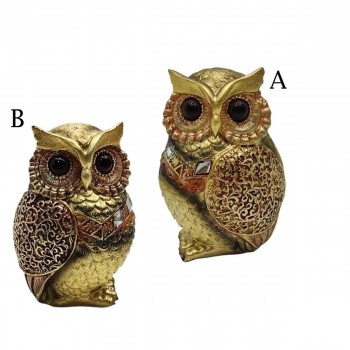 ENFEITE DECORATIVO MODELO CORUJA EM RESINA PLÁSTICA REF: AP6643OWL ENFEITE DECORATIVO MODELO CORUJA EM RESINA PLÁSTICA REF: AP6643OWL