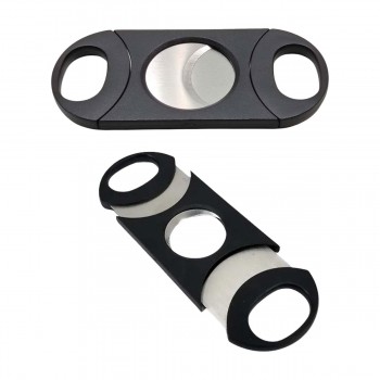 TESOURA CORTADOR DE CHARUTO EM METAL INOX E PLÁSTICO REF: APXJ-24