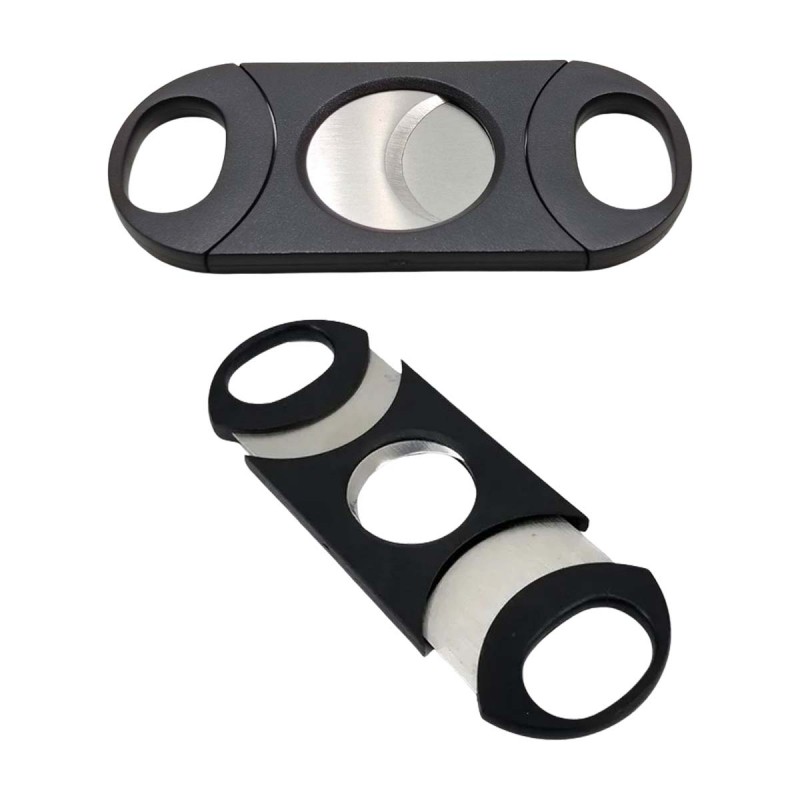 TESOURA CORTADOR DE CHARUTO EM METAL INOX E PLÁSTICO REF: APXJ-24 TESOURA CORTADOR DE CHARUTO EM METAL INOX E PLÁSTICO REF: APXJ-24