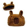 NECESSAIRE PORTA OBJETOS MODELO CAPIVARA EM POLIÉSTER REF: AP7274B02