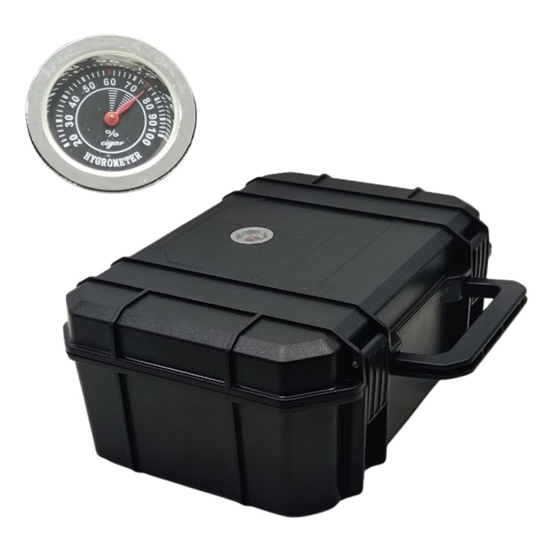 CAIXA UMIDORA PARA TRANSPORTE E ARMAZENAGEM DE 14 À 21 CHARUTOS EM PLÁSTICO ABS REF: APNEW-1601 CAIXA UMIDORA PARA TRANSPORTE E ARMAZENAGEM DE 14 À 21 CHARUTOS EM PLÁSTICO ABS REF: APNEW-1601