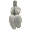 ENFEITE DECORATIVO DE MESA MODELO MULHER PENSANDO EM RESINA PLÁSTICA REF: AP674806S