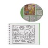 CADERNO DE COLORIR COM ELÁSTICO A5 COM 48 FOLHAS CAPA MOLE REF: APWA507
