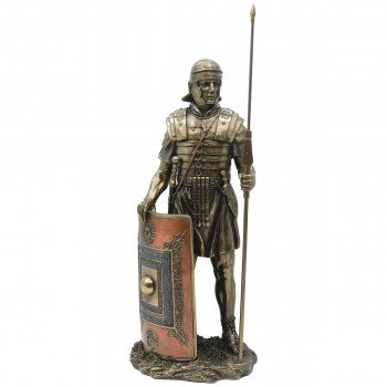 ENFEITE DE MESA MODELO SOLDADO ROMANO EM RESINA PLÁSTICA REF: APWU76048A4