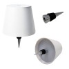LUMINÁRIA DECORATIVA LED COM ENCAIXE PARA GARRAFA EM METAL E PLÁSTICO REF: APB06L-WH LUMINÁRIA DECORATIVA LED COM ENCAIXE PARA GARRAFA EM METAL E PLÁSTICO REF: APB06L-WH