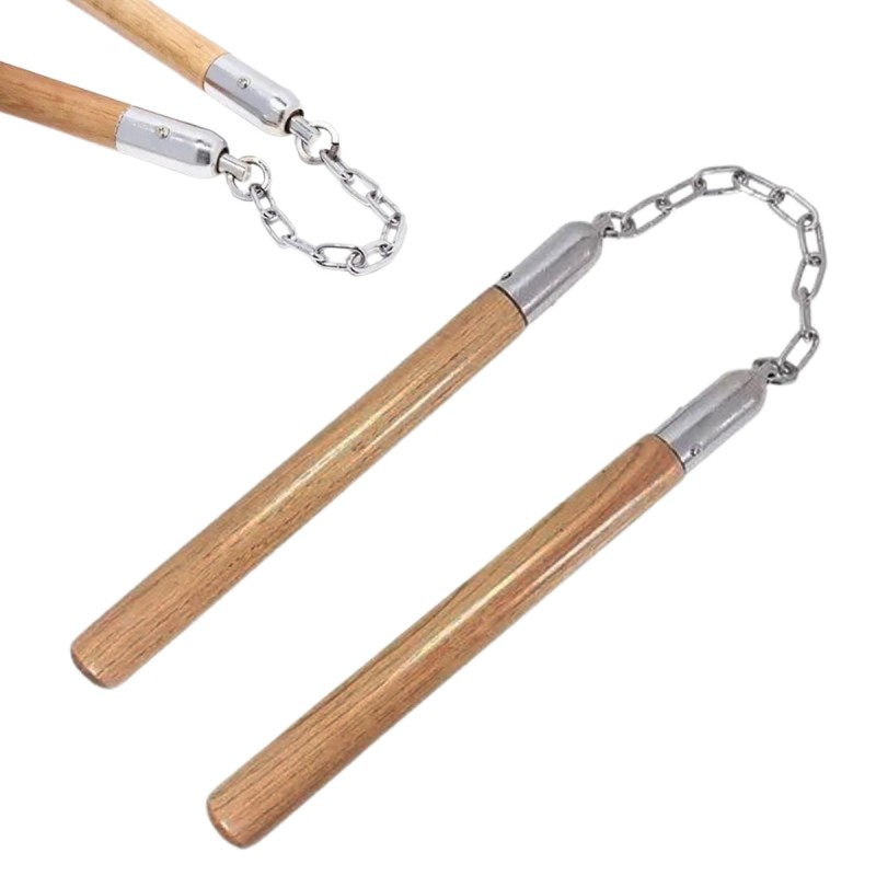 NUNCHAKU EM METAL E MADEIRA REF: AP6751NK-3 NUNCHAKU EM METAL E MADEIRA REF: AP6751NK-3