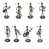 ENFEITE DECORATIVO DE MESA MODELO MÚSICO DE METAL REF: AP1008-2 ENFEITE DECORATIVO DE MESA MODELO MÚSICO DE METAL REF: AP1008-2
