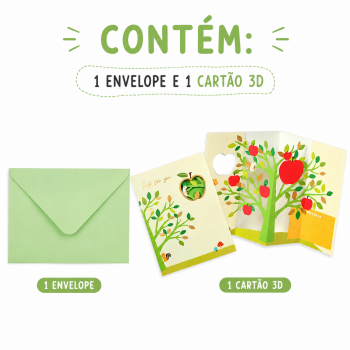 ENVELOPE E CARTÃO DE PAPEL PARA PRESENTES REF: AP248-4 ENVELOPE E CARTÃO DE PAPEL PARA PRESENTES REF: AP248-4