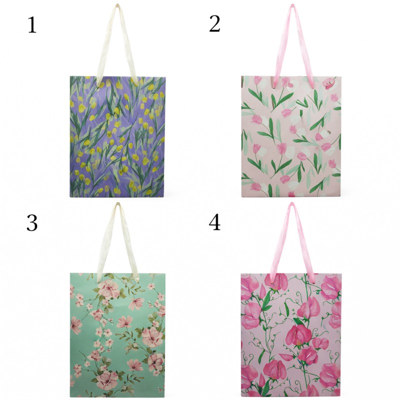 SACOLA DE PAPEL ESTAMPADA PARA PRESENTES REF: AP9298XL SACOLA DE PAPEL ESTAMPADA PARA PRESENTES REF: AP9298XL