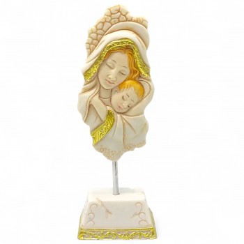 ENFEITE DE MESA DE RESINA MODELO MARIA E JESUS REF: APW1506 ENFEITE DE MESA DE RESINA MODELO MARIA E JESUS REF: APW1506