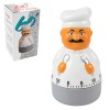 TEMPORIZADOR-TIMER ANALÓGICO DE PLÁSTICO MODELO CHEF REF: AP268-2 TEMPORIZADOR-TIMER ANALÓGICO DE PLÁSTICO MODELO CHEF REF: AP268-2