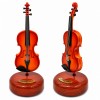 ENFEITE CAIXA MUSICAL DE PLÁSTICO MODELO VIOLINO REF: AP2049