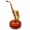 ENFEITE CAIXA MUSICAL DE PLÁSTICO MODELO SAXOFONE REF: AP2056