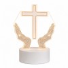 LUMINÁRIA USB MODELO MÃOS EM ORAÇÃO DE PLÁSTICO COM LÂMPADA DE LED REF: AP7656L03 LUMINÁRIA USB MODELO MÃOS EM ORAÇÃO DE PLÁSTICO COM LÂMPADA DE LED REF: AP7656L03