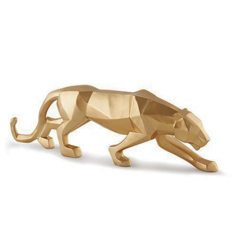 ESCULTURA DECORATIVA MODELO LEOPARDO EM POLIRESINA REF: 13099 ESCULTURA DECORATIVA MODELO LEOPARDO EM POLIRESINA REF: 13099