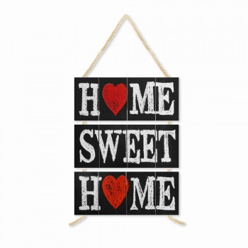 PLACA DE CORDA MODELO HOME SWEET... COM 3 FRASES REF: JPL2009 PLACA DE CORDA MODELO HOME SWEET... COM 3 FRASES REF: JPL2009