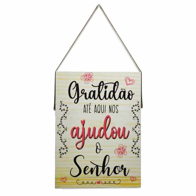 PLACA DECORATIVA RETANGULAR COM CORDA REF: JPL2208 PLACA DECORATIVA RETANGULAR COM CORDA REF: JPL2208