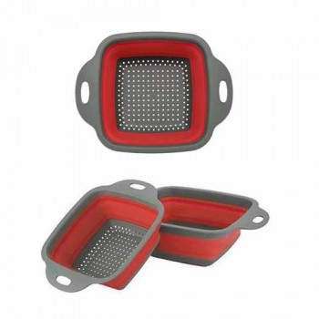 ESCORREDOR DE SILICONE VERMELHO ESCORREDOR DE SILICONE VERMELHO