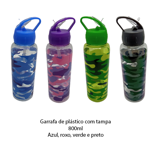 SQUEEZE DE PLÁSTICO 800ML ROXO REF: CB1106 SQUEEZE DE PLÁSTICO 800ML ROXO REF: CB1106