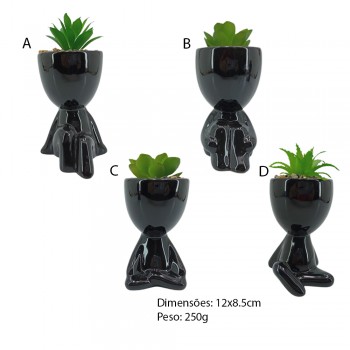 VASO DECORATIVO DE CERÂMICA REF:HD80730 VASO DECORATIVO DE CERÂMICA REF:HD80730