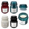 VELA PARAFINA CASTIÇAL AROMÁTICA COM TAMPA EM VIDRO REF: 5955 VELA PARAFINA CASTIÇAL AROMÁTICA COM TAMPA EM VIDRO REF: 5955