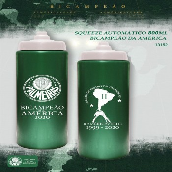 GARRAFA SQUEEZE MODELO PALMEIRAS EM PLÁSTICO 800ML REF: 013152 GARRAFA SQUEEZE MODELO PALMEIRAS EM PLÁSTICO 800ML REF: 013152