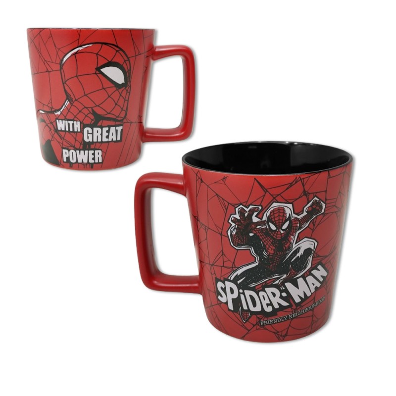 CANECA BUCK MODELO HOMEM ARANHA 400ML EM CERÂMICA REF: 10025131 CANECA BUCK MODELO HOMEM ARANHA 400ML EM CERÂMICA REF: 10025131