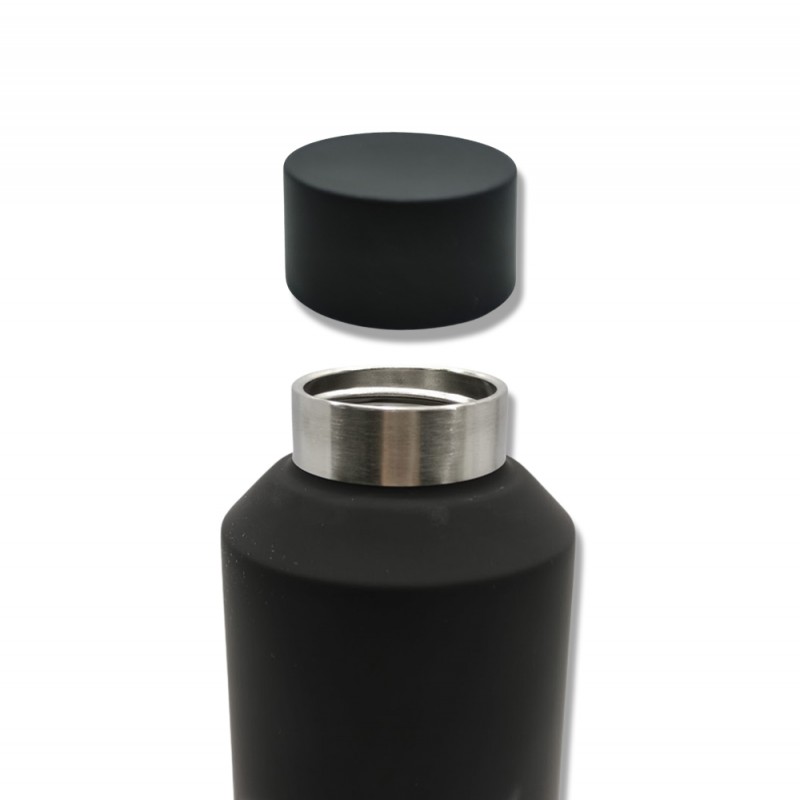 GARRAFA ACQUA MODELO PANTERA NEGRA EM INOX 600ML REF: 10072567 GARRAFA ACQUA MODELO PANTERA NEGRA EM INOX 600ML REF: 10072567