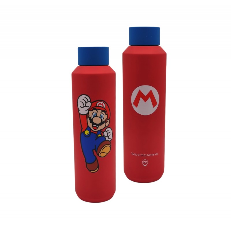 GARRAFA ACQUA MODELO SUPER MARIO EM INOX 600ML REF: 10072572 GARRAFA ACQUA MODELO SUPER MARIO EM INOX 600ML REF: 10072572