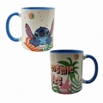 CANECA POP MODELO COMICS VIBES EM CERÂMICA 350ML REF: 10025356
