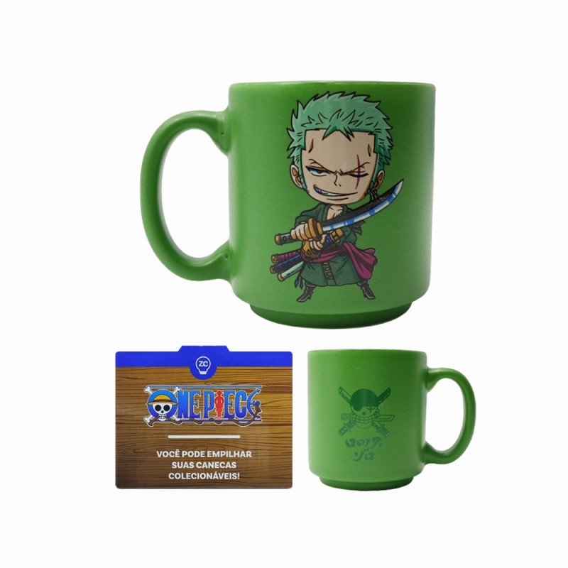 CANECA MINI TINA MODELO ZORO EM CERÂMICA 100ML REF: 10025360