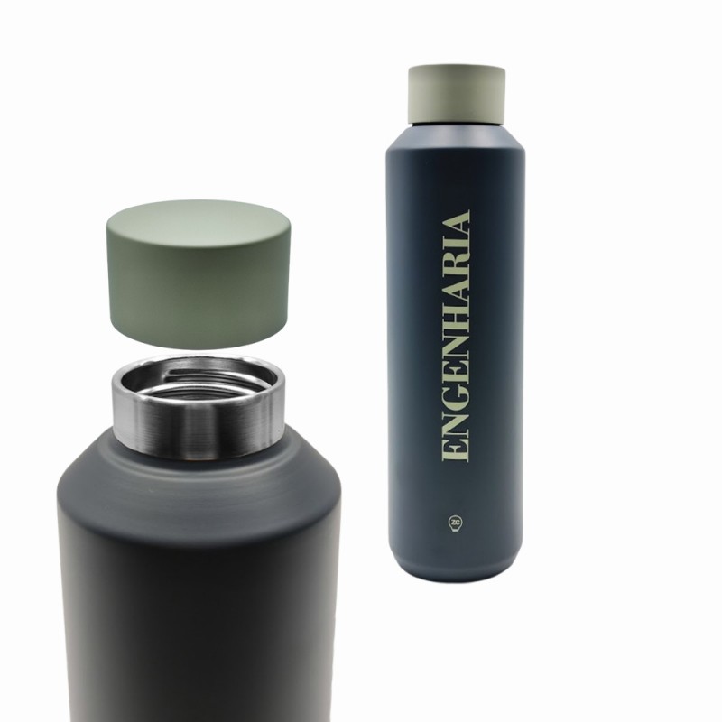GARRAFA ACQUA PROFISSÕES ENGENHARIA 600ML EM INOX REF: 10072768