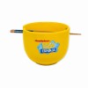 BOWL COM HASHI MODELO BOB ESPONJA EM POCELANA REF: 10025543 BOWL COM HASHI MODELO BOB ESPONJA EM POCELANA REF: 10025543