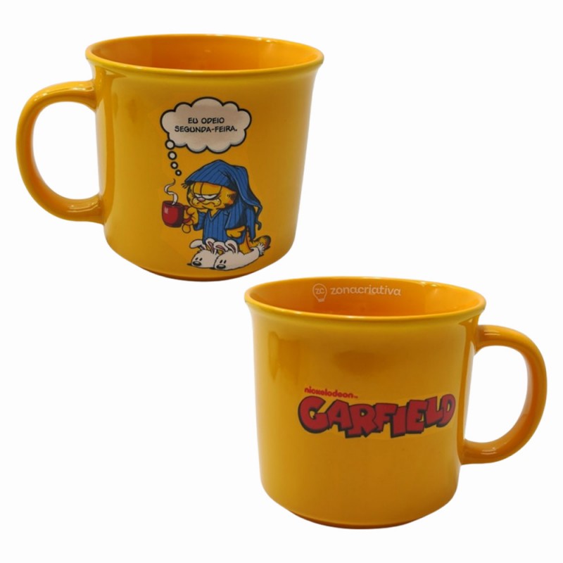 CANECA TOM MODELO GARFIELD EM CERÂMICA 350ML REF: 10025754