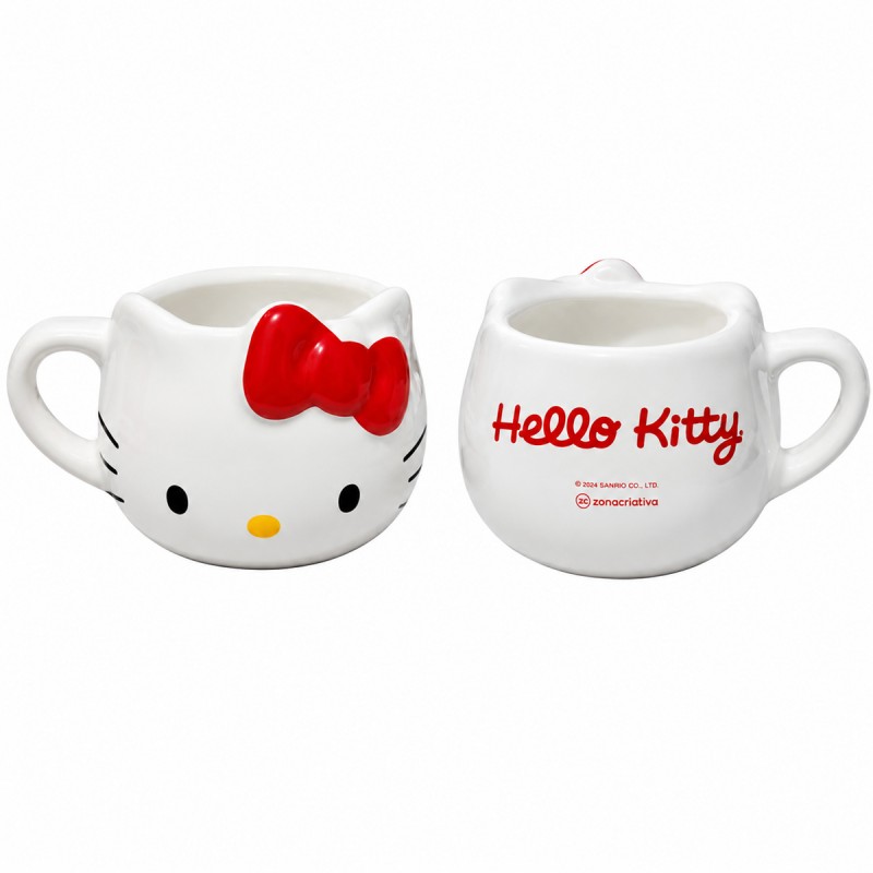 CANECA DECORATIVA MODELO HELLO KITTY DE CERÂMICA REF: 10083128 CANECA DECORATIVA MODELO HELLO KITTY DE CERÂMICA REF: 10083128