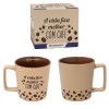 CANECA BUCK 400ML DE CERÂMICA REF: 10025860