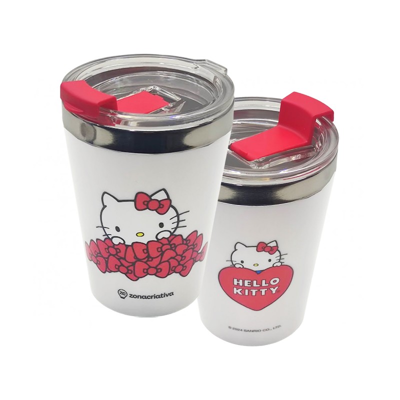 COPO VIAGEM SNAP MODELO HELLO KITTY CAPACIDADE 300ML REF: 10025962 COPO VIAGEM SNAP MODELO HELLO KITTY CAPACIDADE 300ML REF: 10025962