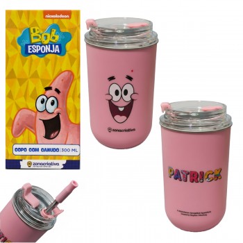 COPO NEO COM CANUDO 300ML PATRICK ESTRELA REF: 10073316 COPO NEO COM CANUDO 300ML PATRICK ESTRELA REF: 10073316