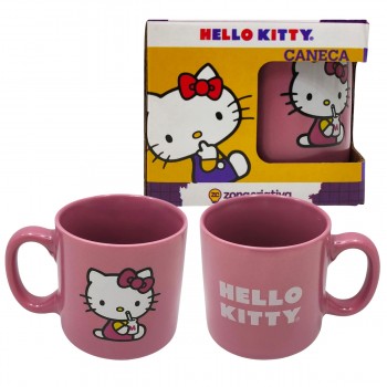 CANECA MINI TINA 100ML HELLO KITTY DE CERÂMICA REF: 10026097 CANECA MINI TINA 100ML HELLO KITTY DE CERÂMICA REF: 10026097