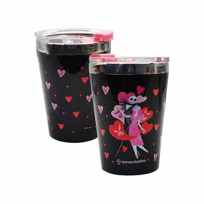 COPO DE VIAGEM SNAP MODELO JACK AND SALLY 300ML REF: 10026380 COPO DE VIAGEM SNAP MODELO JACK AND SALLY 300ML REF: 10026380