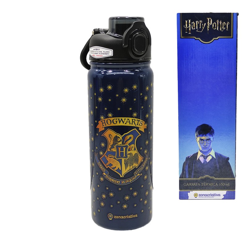 GARRAFA GALAXY HOGWARTS EM ALUMÍNIO 650ML REF: 10073504 GARRAFA GALAXY HOGWARTS EM ALUMÍNIO 650ML REF: 10073504