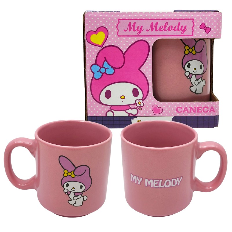 CANECA MINI TINA 100ML MY MELODY DE CERÂMICA REF: 10026609 CANECA MINI TINA 100ML MY MELODY DE CERÂMICA REF: 10026609