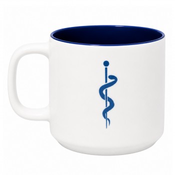 CANECA OFFICE DE CERÂMICA 500ML MODELO MEDICINA REF: 10026859 CANECA OFFICE DE CERÂMICA 500ML MODELO MEDICINA REF: 10026859
