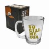 CANECA PROFISSÕES MODELO SOCIAL MEDIA EM VIDRO 300ML REF: 38412 CANECA PROFISSÕES MODELO SOCIAL MEDIA EM VIDRO 300ML REF: 38412