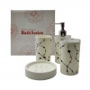 CONJUNTO PARA BANHEIRO COM 4 PEÇAS EM PLÁSTICO REF: MP-80T CONJUNTO PARA BANHEIRO COM 4 PEÇAS EM PLÁSTICO REF: MP-80T