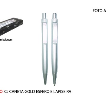 CANETA E LAPISEIRA. TAM: 17.4X6.3X2.3CM CANETA E LAPISEIRA. TAM: 17.4X6.3X2.3CM