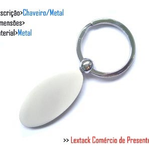 CHAVEIRO EM METAL. TAM:9x4.4x3CM CHAVEIRO EM METAL. TAM:9x4.4x3CM