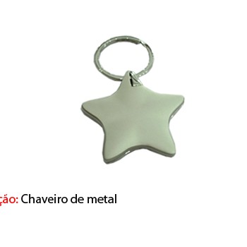 CHAVEIRO EM METAL. TAM:9x6x4CM CHAVEIRO EM METAL. TAM:9x6x4CM