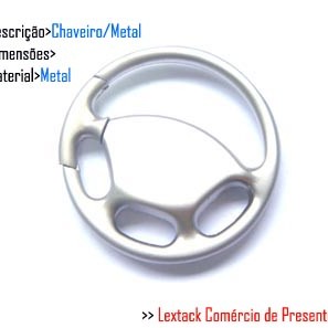 CHAVEIRO EM METAL. TAM:12x4.4x3CM CHAVEIRO EM METAL. TAM:12x4.4x3CM