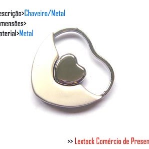 CHAVEIRO EM METAL. TAM:9x4.4x4CM CHAVEIRO EM METAL. TAM:9x4.4x4CM